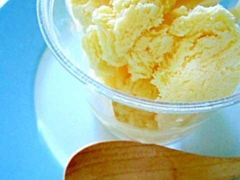 ハンドミキサーで簡単★全卵でできるアイスクリーム